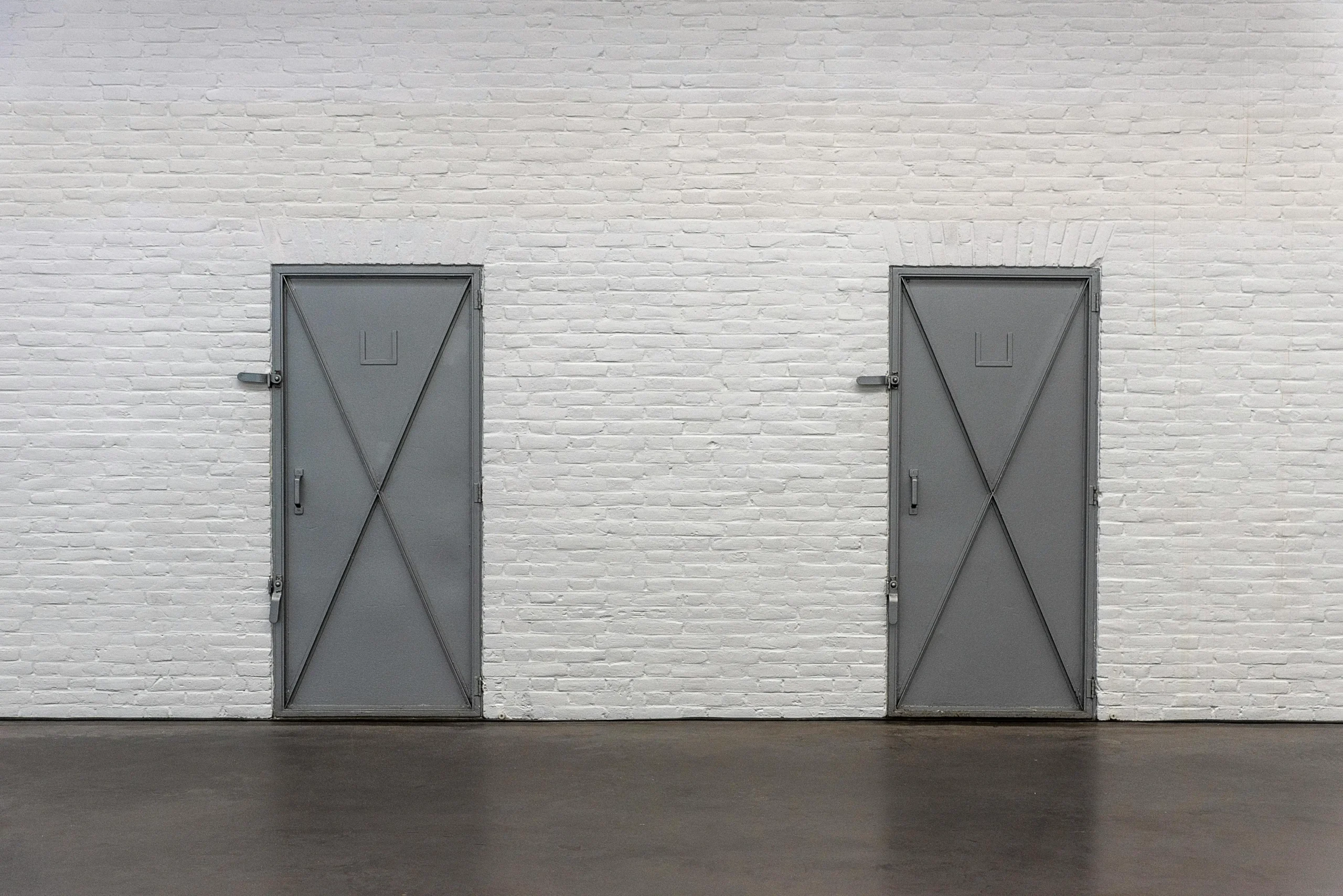 Steel doors